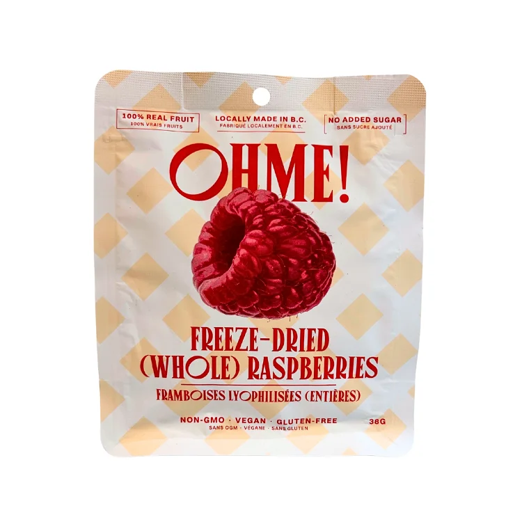 - Remote interactive pet feederOHME! Freeze-Dried Raspberries - 38g