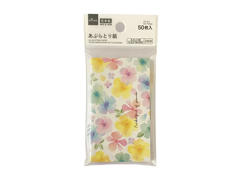 - Pet tear stain cleaning wipesOIL BLOTTING PAPER POP-UP TYPE LARGE SIZE FLOWER