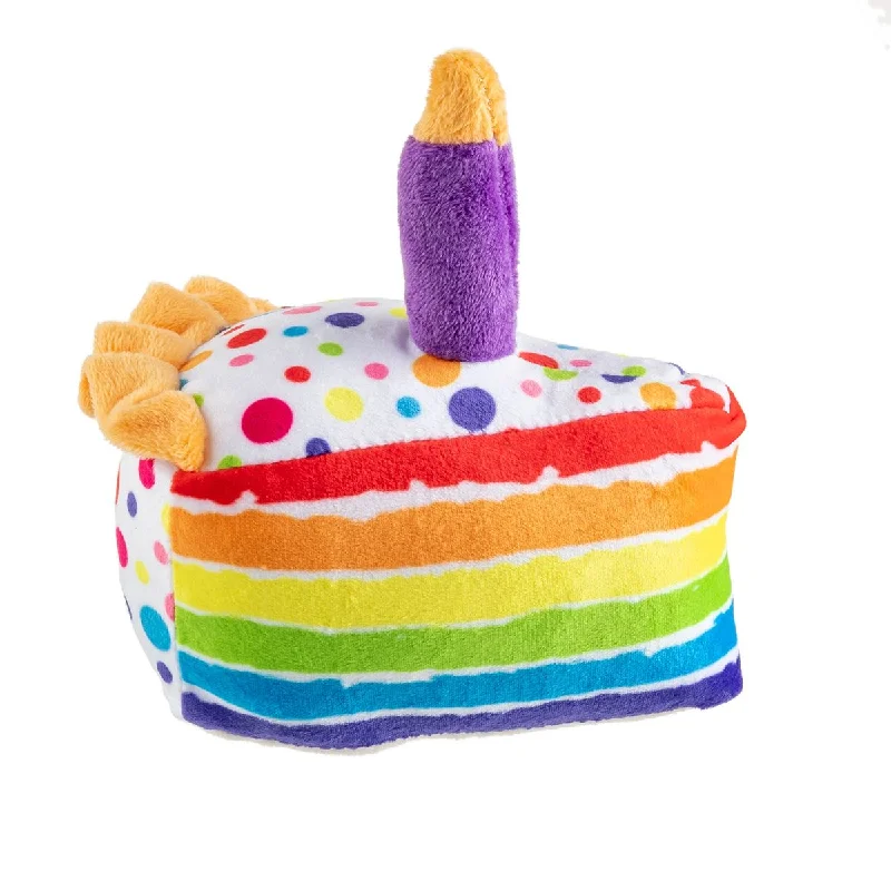 - Pet teething toy recommendationsBirthday Cake Slice Dog Toy