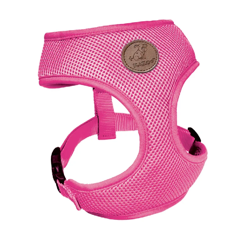 - Foldable and portable cat bagClassic Soft Walking Dog Harness - Pink
