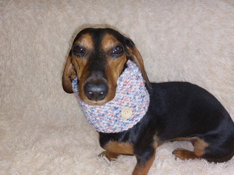 Pet ProductsHandmade wool snood hat for a dog