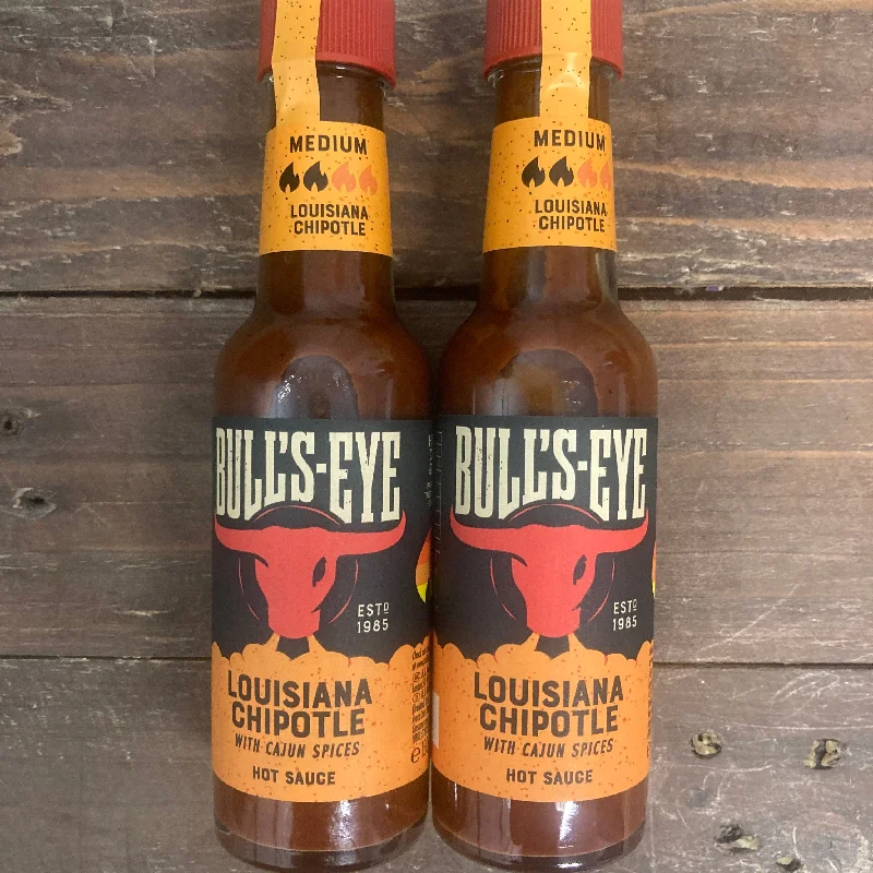 - Degradable pet feces bag2x Bulls Eye Louisiana Chipotle Medium Hot Sauces (2x150ml)