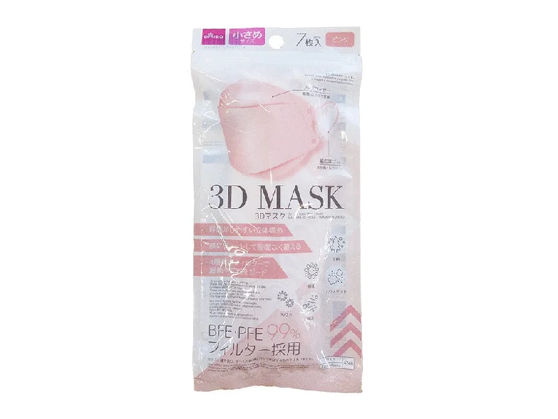  -Explosion-proof leash FOR LARGE dogs3D Face Mask Pink Small