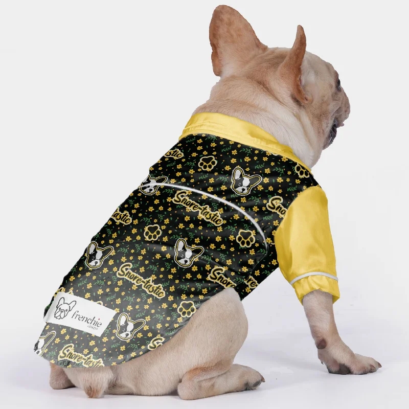 - Hamster silent running wheel to prevent chewingSnore-tastic - Pajamas for French bulldog