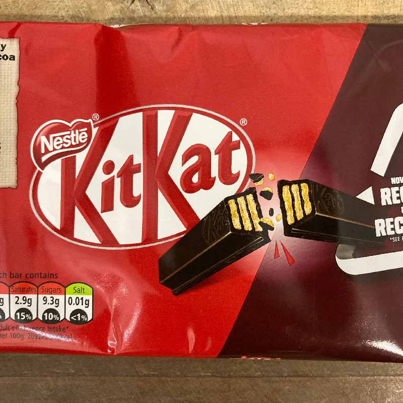 - Hamster silent running wheel to prevent chewing15x Kitkat 2 Finger Dark Chocolate Biscuit Bars (3 Packs of 5 Bars)