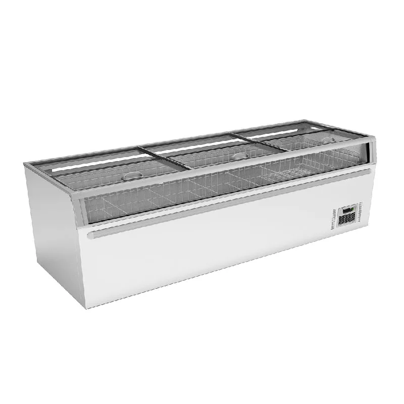 - Dog anti-slip matThermaster 1105L Supermarket Island Freezer With Glass Sliding Lids ZCD-L250G