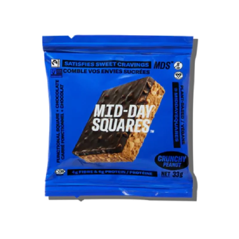 ---Mid-Day Squares Crunchy Peanut Square - 33g