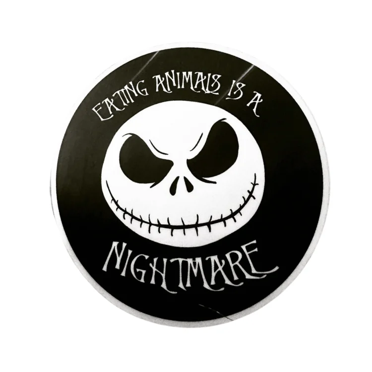 - Cat nail clippers with LED lightsVegan Power Co 'Eating Animals is a Nightmare' Sticker