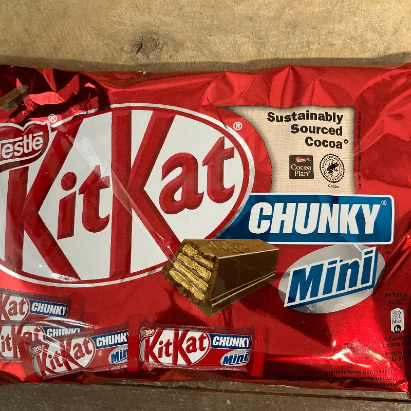 - Solid wood cat climbing frame customized1/2Kg of KitKat Chunky Mini Bars (2 Packs of 250g)