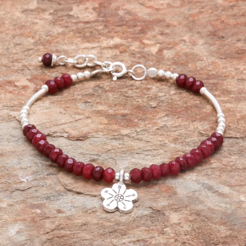 - Pet vitamin complex nutrition tabletsKaren Glisten Floral Garnet Beaded Bracelet from Thailand