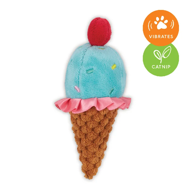 - Pet electric nail grinder silent modelIcecream Vibes with catnip and vibration
