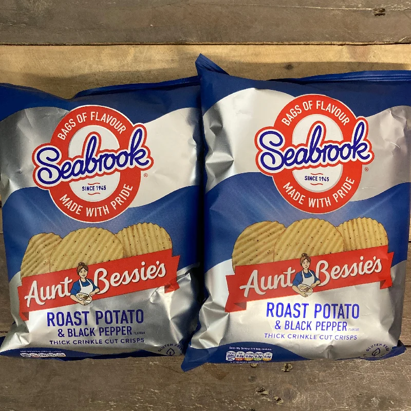 - Pet fence foldable indoor3x Seabrook Aunt Bessie’s Roast Potato & Black Pepper Crisps Bags (3x120g)