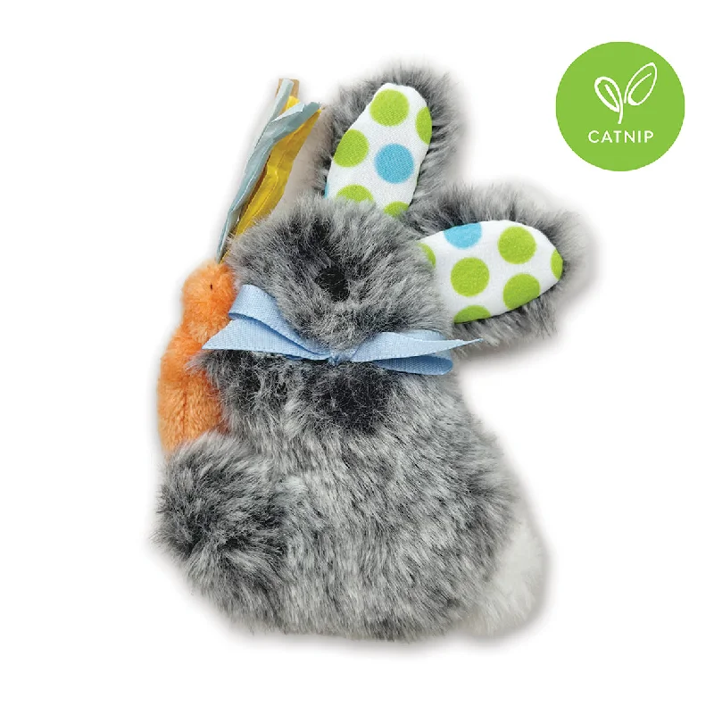 - Parrot climbing and standing wooden frameHungry Bunny with catnip