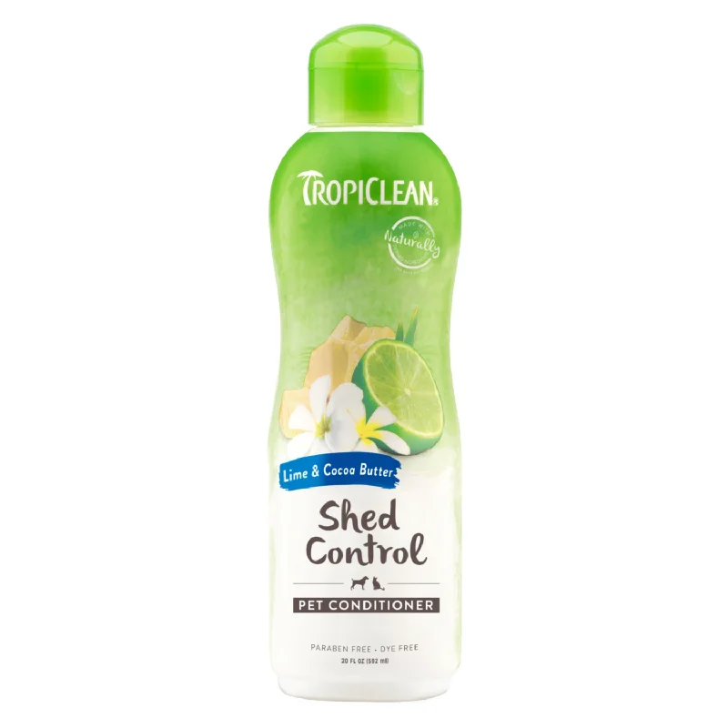---Dog & Cat Conditioner - Lime & Cocoa Butter Shed Control - 20 fl oz