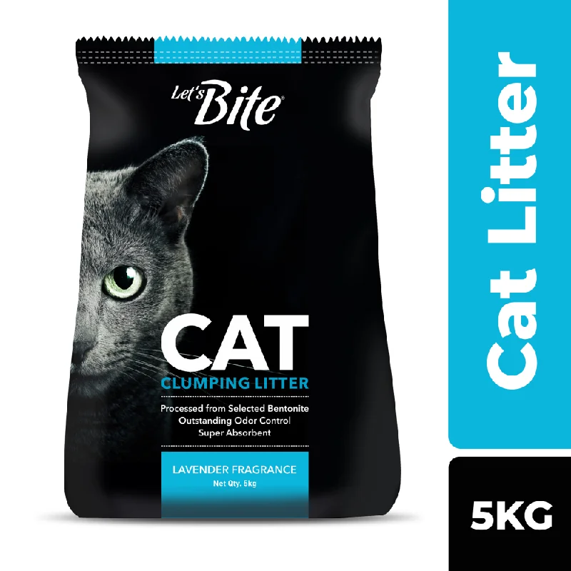 - Custom pet birthday cakeLet's Bite Lavender Scented Clumping Cat Litter