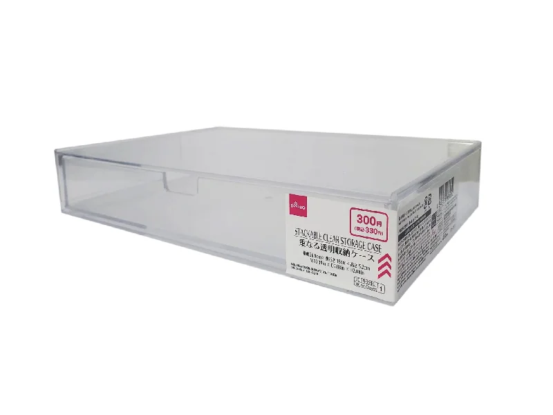 - Automatic temperature adjustment cat bedStackable Clear Storage Case -1 Drawer - 26.4cm x 18cm x 5.2cm - 10.39in x 7.08in x 2.04in-