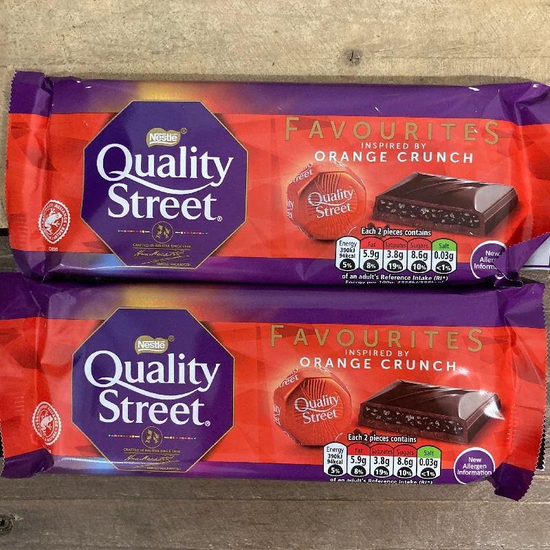 - Postoperative pet anti-licking Elizabethan collar3x Quality Street Favourites Orange Crunch Chocolate Bars (3x84g)