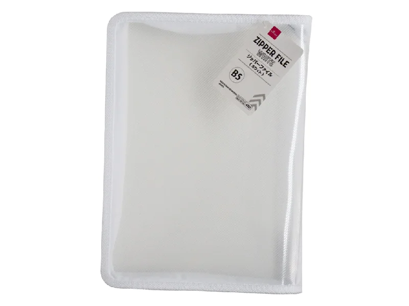 - Degradable pet feces bagB5 Zipper File White