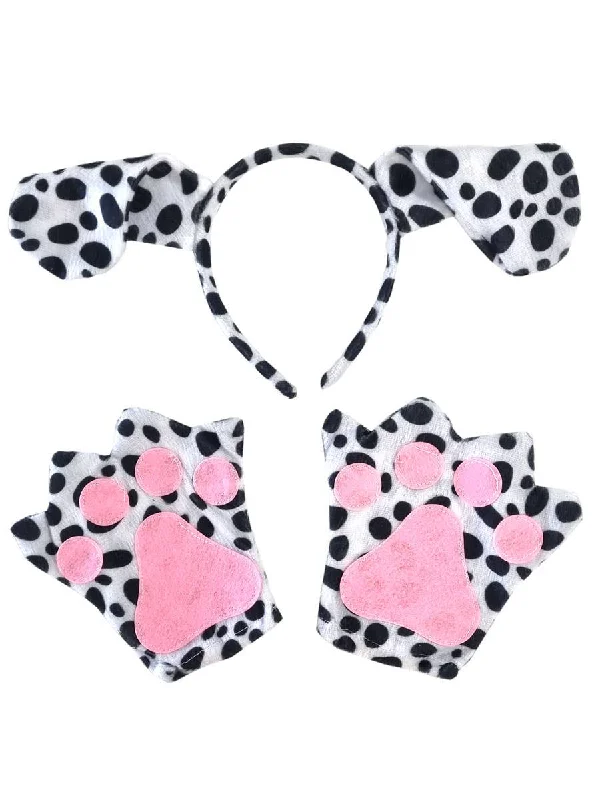 - Cat hair ball removal and hair removal creamInstant Dalmatian Kids Dog Costume Accessory Set