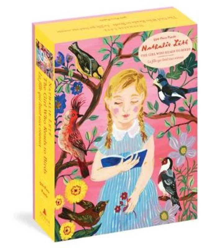 - Dog disposable foam shower gelNathalie Lete: The Girl Who Reads to Birds 500-Piece Puzzle