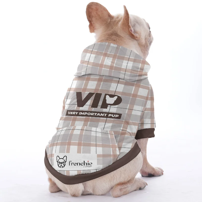 - Pet stroller can be taken on the planeVIP ( Very Important Pup ) - Hoodies for French Bulldog  | Frenchie Shop Original