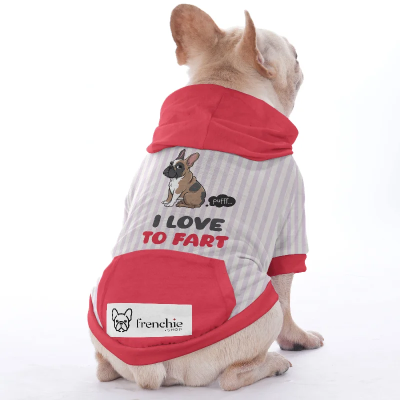- Car dog seat beltI Love To Fart - Hoodies for French Bulldog  | Frenchie Shop Original