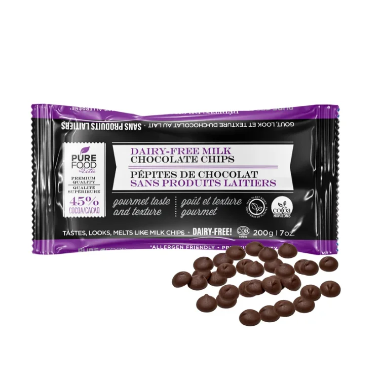 - Cat hair ball removal and hair removal creamPure Food Milk Chocolate Chips - 200g