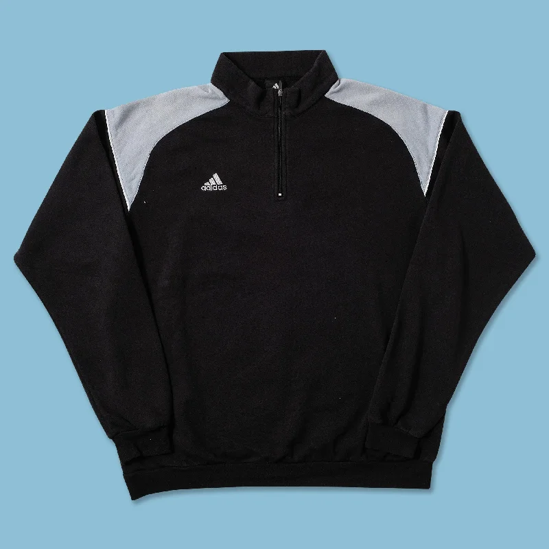- Organic cotton dog bibsVintage adidas Soccer Q-Zip Sweater Large