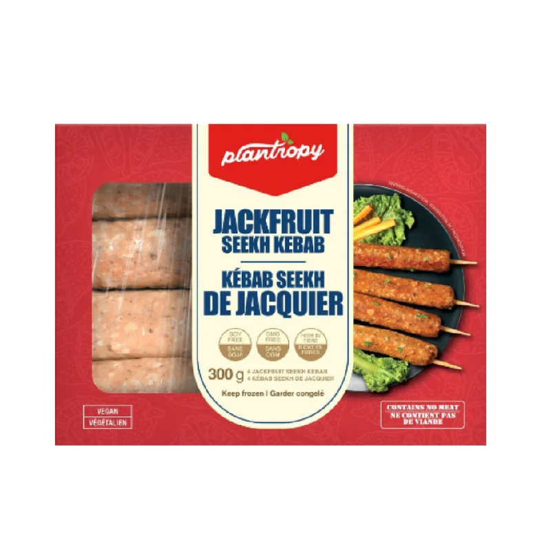 - Pet tear stain cleaning wipesPlantropy Jackfruit Kebab - 300g