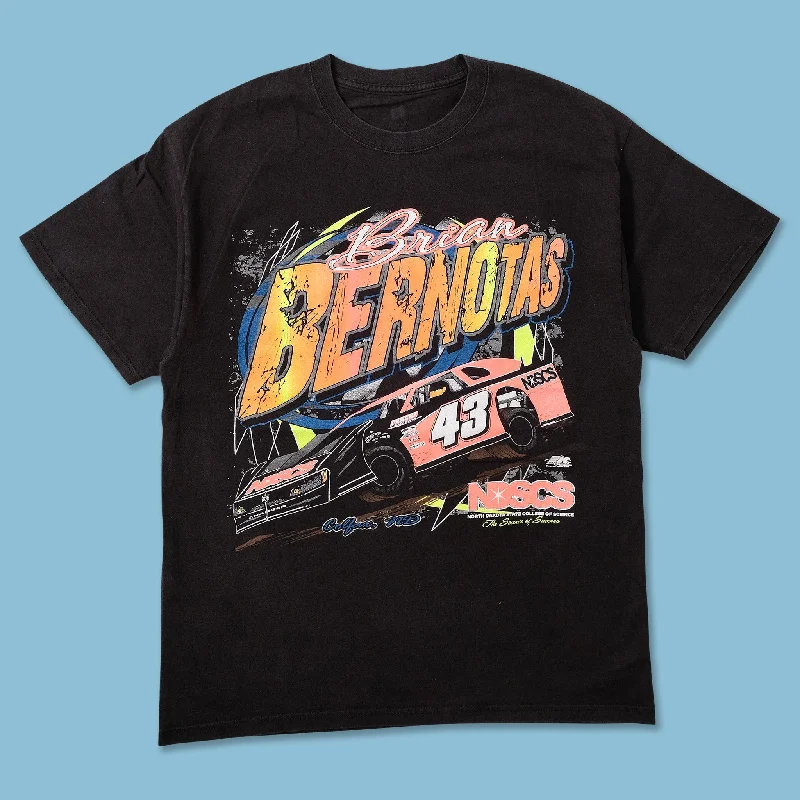 - Dog disposable foam shower gelBrian Bernotas Racing T-Shirt Medium