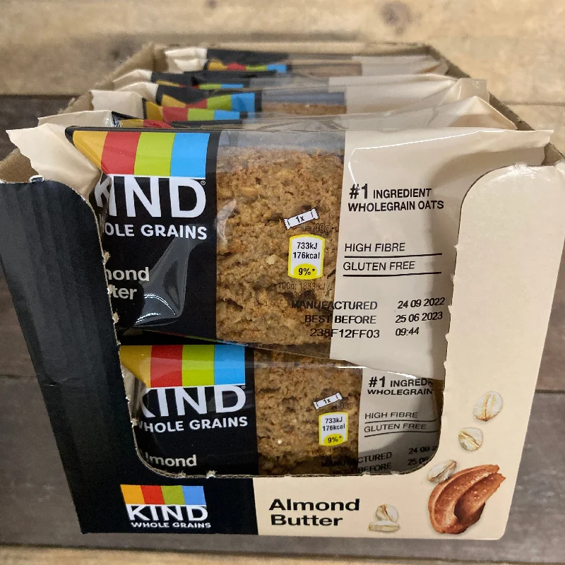- Custom pet birthday cake18x Kind Whole Grains Almond Butter Bars (18x40g)