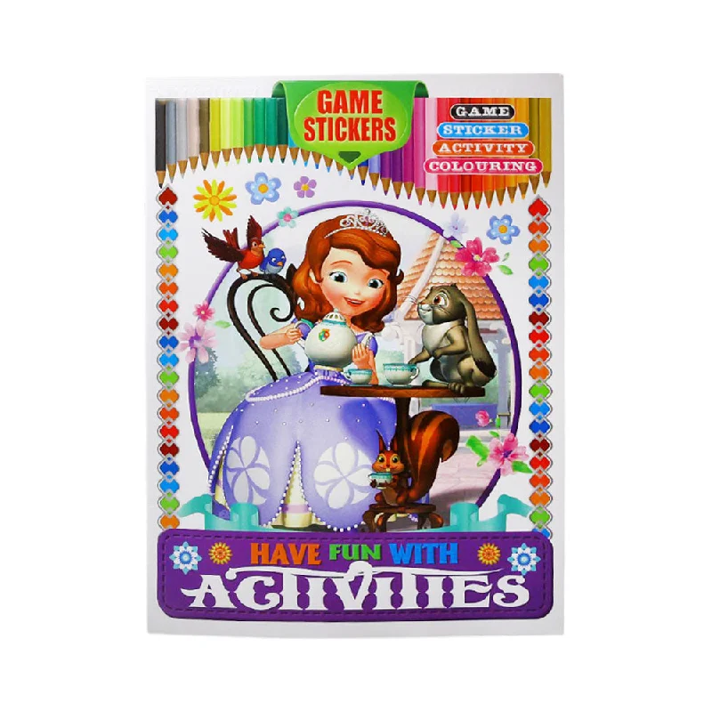 Pet ProductsCOLOURING STICKERS BOOK JQ909