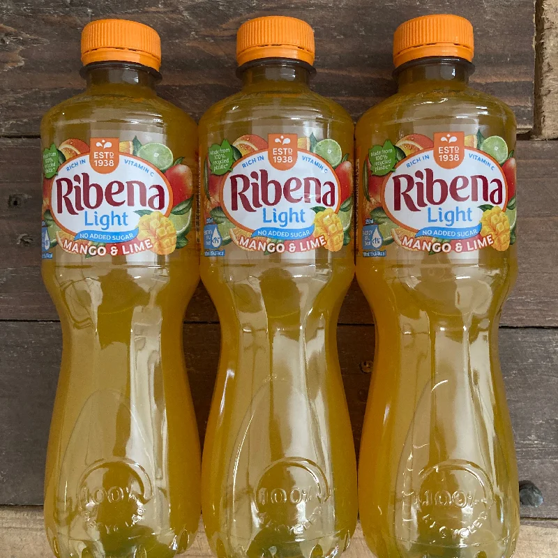 - Air box TSA certified check-in6x Ribena Mango & Lime Light Juice Drink (6x500ml)