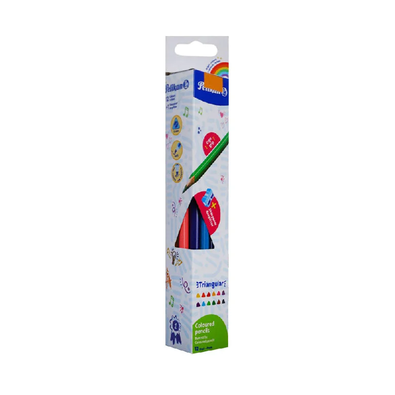 - Remote interactive pet feeder407252 PELIKAN COLOR PENCIL TRIANGULAR 12PCS