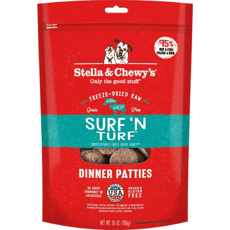 - Solid wood cat climbing frame customized*(Best By 2025-04-29)* Freeze Dried Dog Food - Surf 'N Turf - Dinner Patties - 25 oz