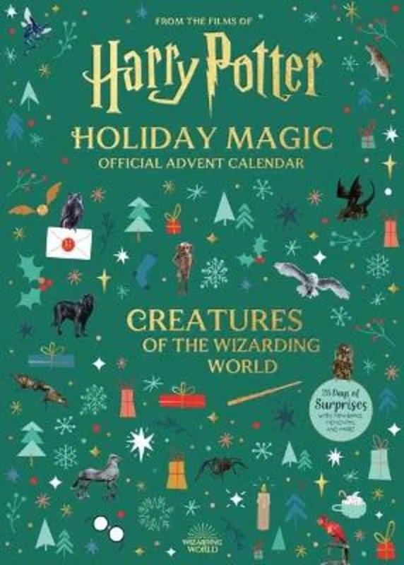 - Rabbit grass rack to prevent waste food boxHarry Potter Holiday Magic: Official Advent Calendar