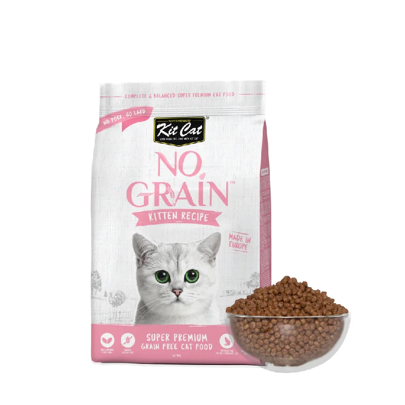 - Affordable cat food with good quality Kit Cat No Grain Dry Cat Food - Kitten (1kg) - Affordable cat food with good quality Kit Cat No Grain Dry Cat Food - Kitten (1kg)