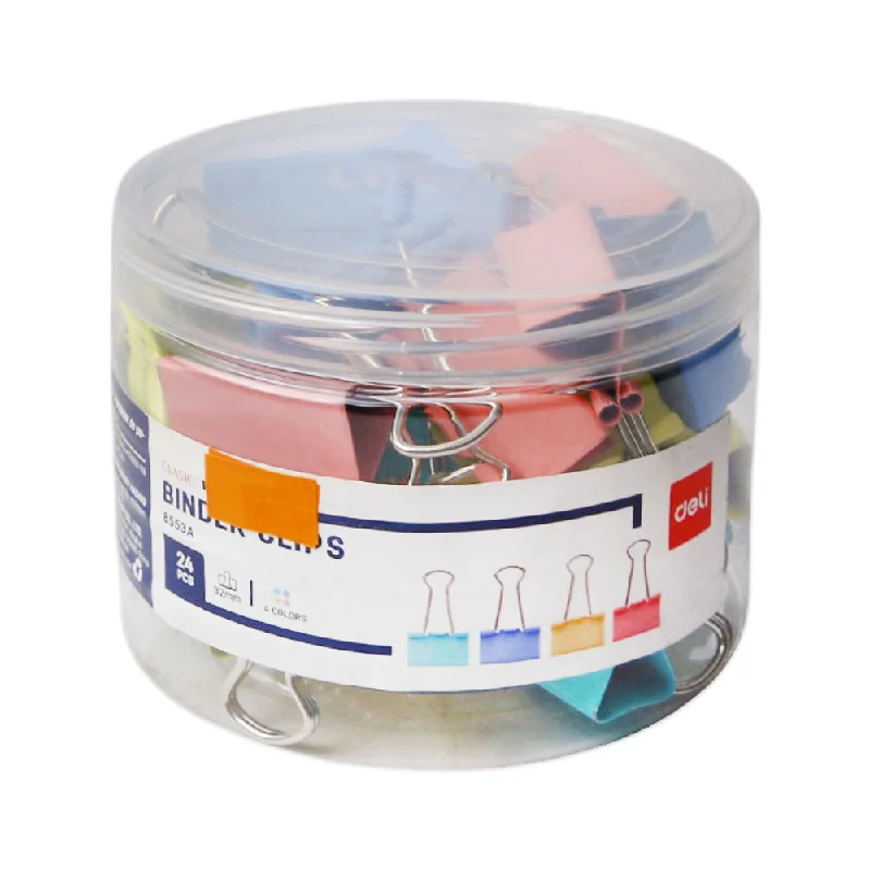  -Anti-scratch sofa protective cover8553A DELI BINDER CILP 24PCS