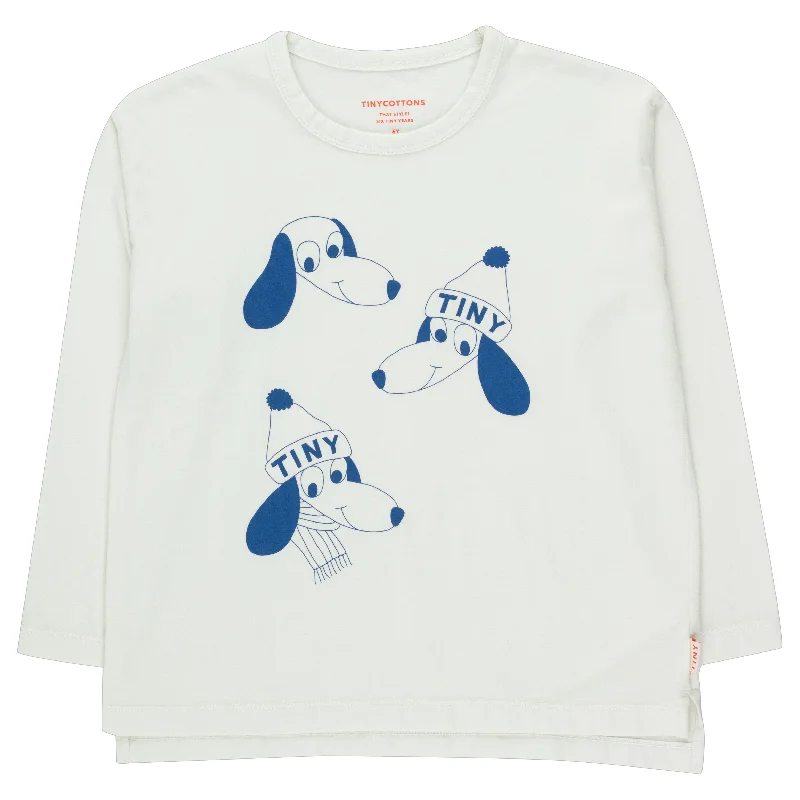 - Pet monitor with cameraTiny Cottons Snow/Indigo Tiny Dogs Tee