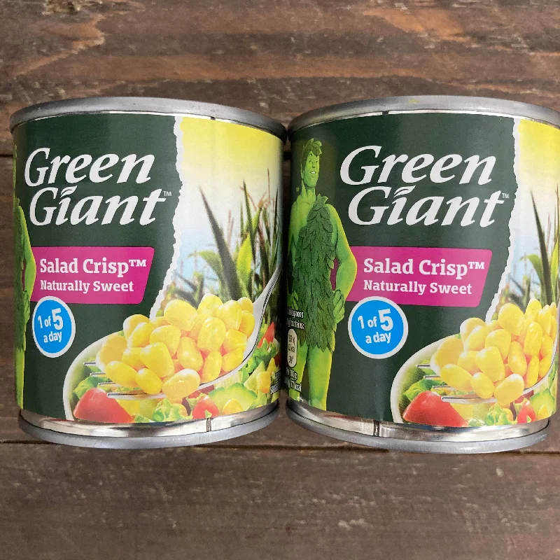 Pet Products4x Green Giant Salad Crisp Sweet Corn Tins (2 Packs of 2x160g)