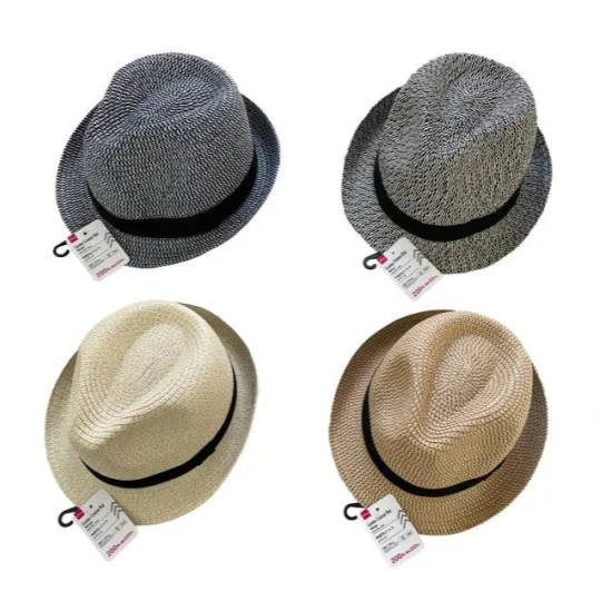 ---Center Crease Hat Melange