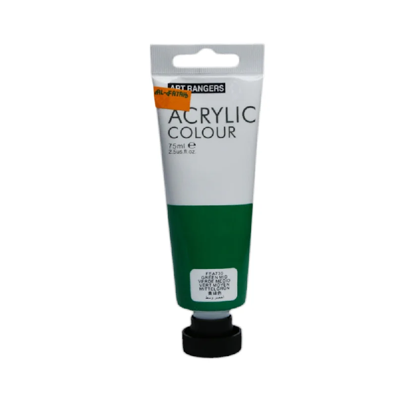 - Air box TSA certified check-inFEA75T ACRYLIC COLOUR TUBE GREEN 75ML