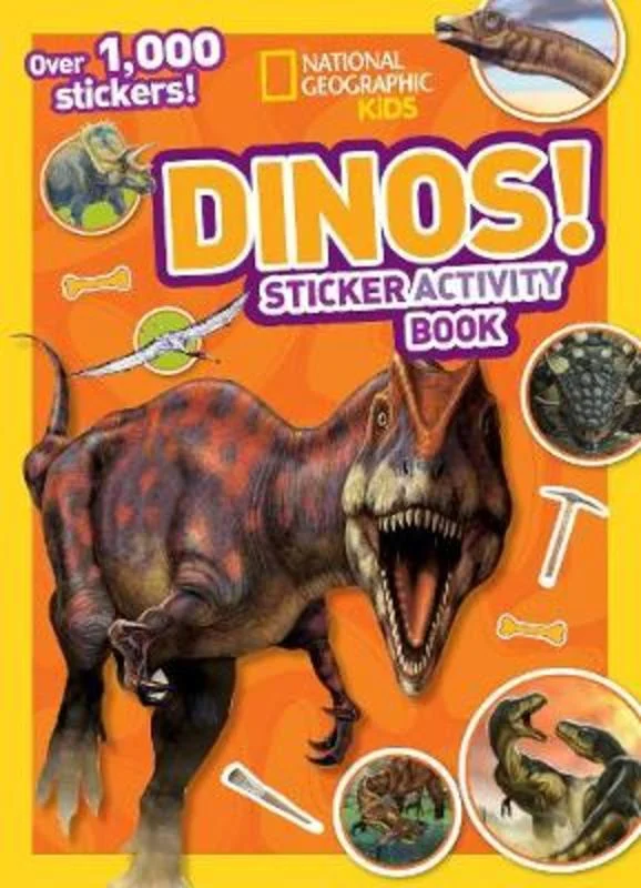 - Automatic induction pet water dispenserNational Geographic Kids Dinos Sticker Activity Book