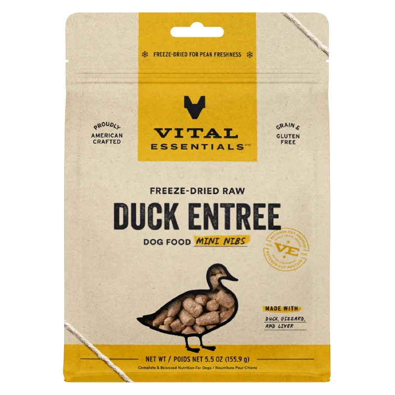 - Degradable pet feces bag*(Best By 2025-04-11)* Freeze Dried Dog Food - Duck Entree - Mini Nibs - 5.5 oz - Degradable pet feces bag*(Best By 2025-04-11)* Freeze Dried Dog Food - Duck Entree - Mini Nibs - 5.5 oz