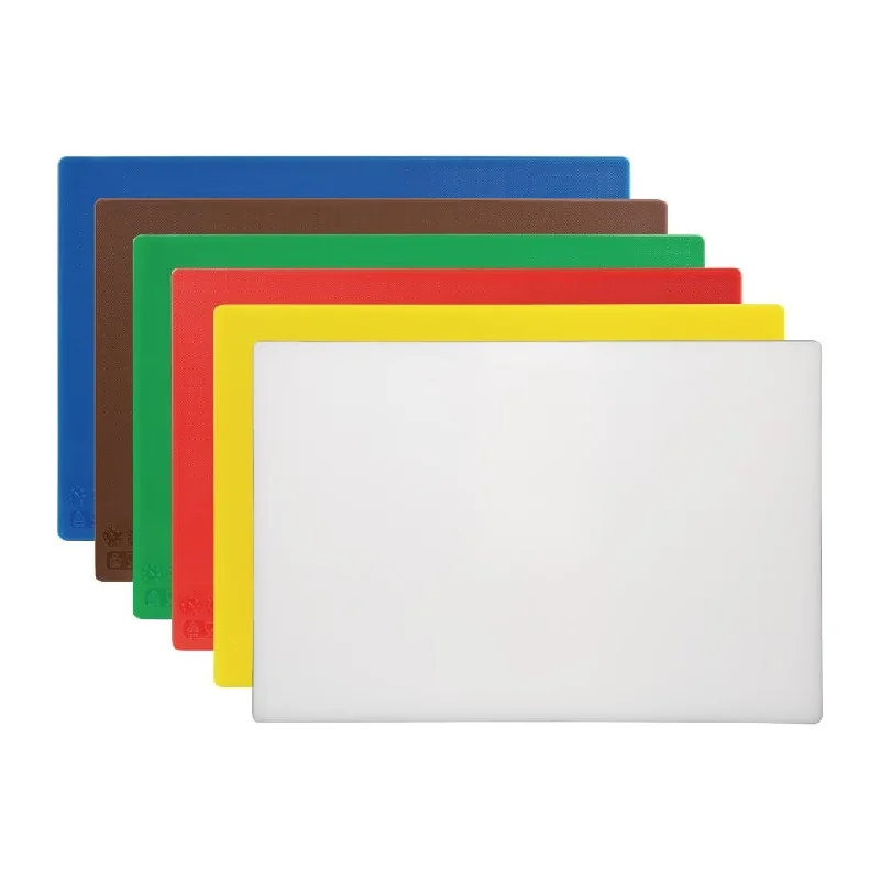 - Parrot climbing and standing wooden frameHygiplas Antibacterial High Density Pack of 6 Chopping Boards - 450x305x12mm - Parrot climbing and standing wooden frameHygiplas Antibacterial High Density Pack of 6 Chopping Boards - 450x305x12mm