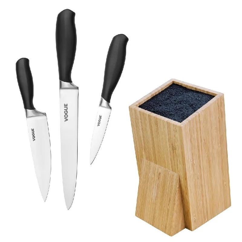 - Teething and chewing toys for puppiesVogue Prep Like a Pro 3-Piece Knife Set with Knife Block