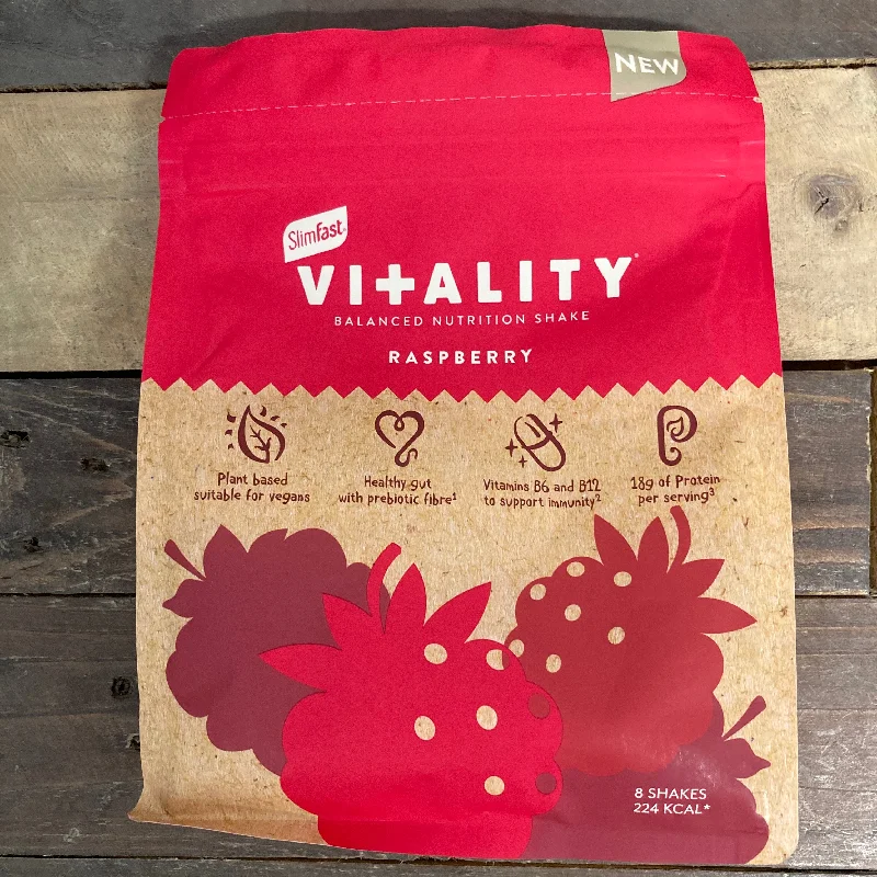- Natural latex pet mattress2x SlimFast Vitality Raspberry Shake Powder Packs (2x480g)
