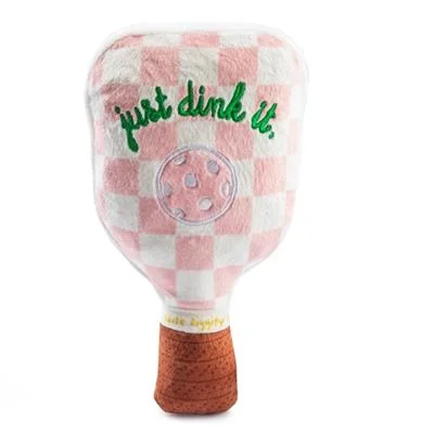 XX brand pet fashionPink Checker Pickleball Paddle Toy