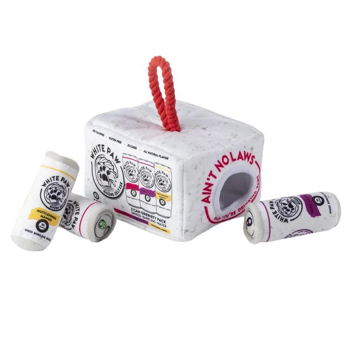 - Precautions for using pet toysWhite Paw Grrriety Pack Activity House Dog Toy