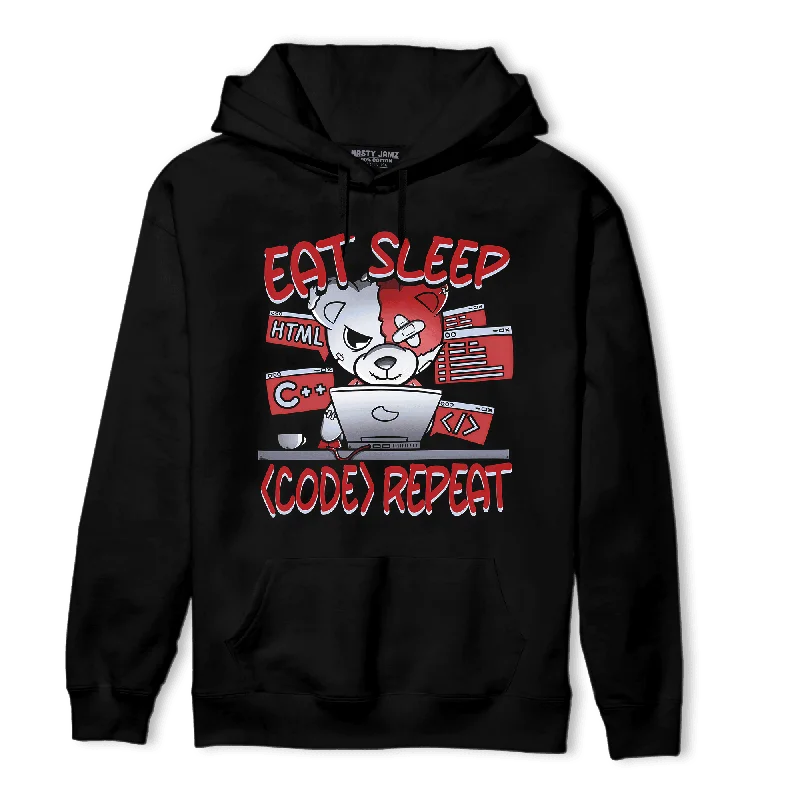 NastyJamz Cherry 11s Hoodie Match Eat Sleep Code BER